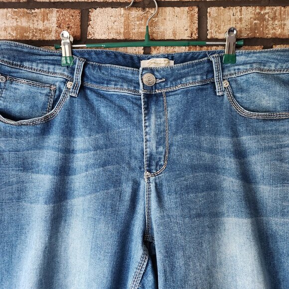 Women's Seven7 Stretch Jeans, ankle length, Size 22 - Picture 4 of 5